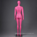 Abstract head fashion design pink painting dummy used display shop full body mannequin for sale